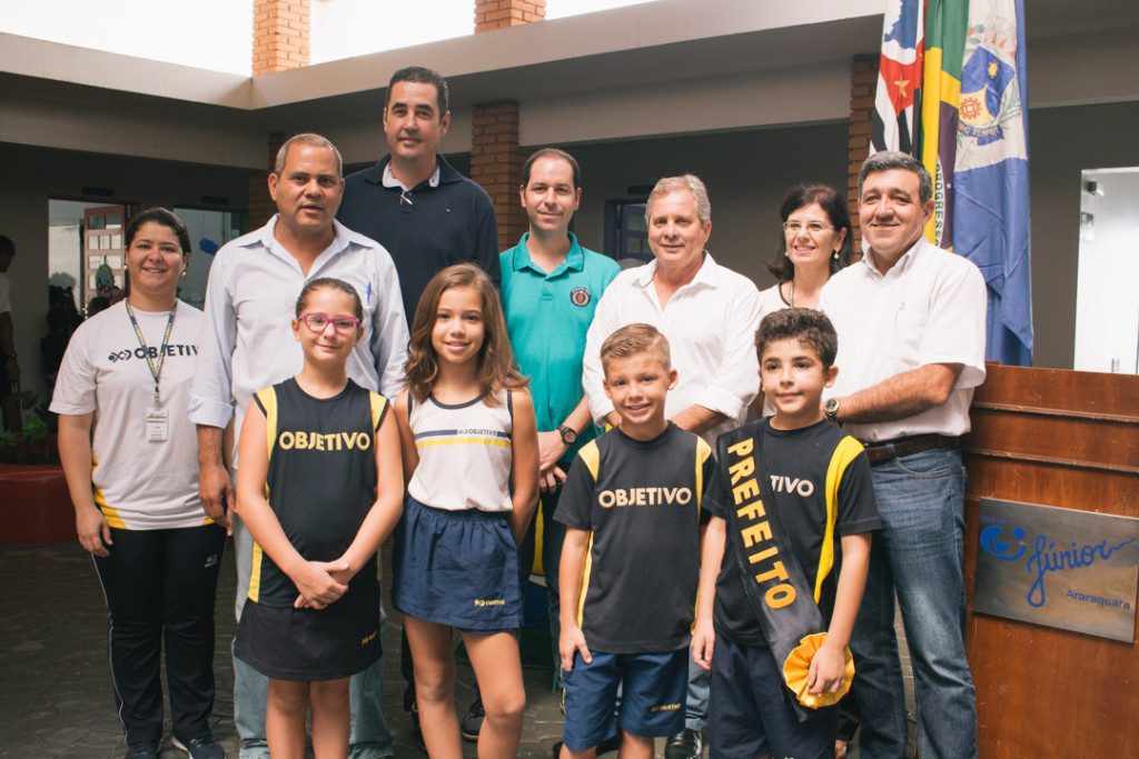 Posse de candidatos eleitos para a Juniorlândia